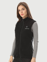 [Upgraded] Women’s Heated Fleece Vest (Up to 20 heating hours)