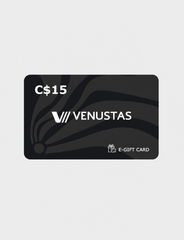 C$15 Venustas E-Gift Card (will be sent within one week) / Exclusive for orders over C$200