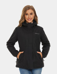 [Final Sale] Women's 3-in-1 Heated Down Jacket 7.4V [XS,S,M,L,XL,2XL,3XL]