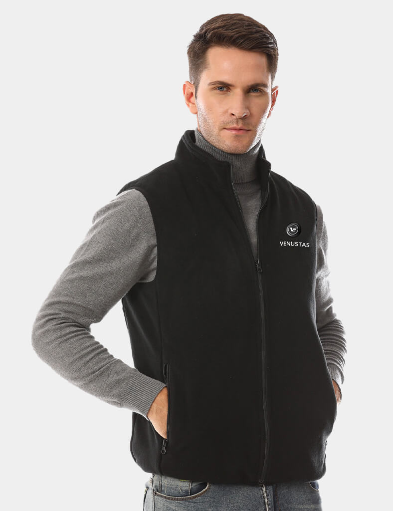 Men's Heated Fleece Vest