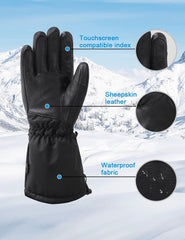 [Final Sale] Heated Gloves for Men & Women, 7.4V [S,M,2XL]