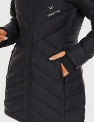 Heated Long Down Jacket 7.4V For Women