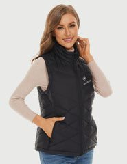 Women’s Heated Down Vest 7.4V with Heating Pockets