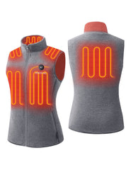Women's Heated Fleece Vest 7.4V